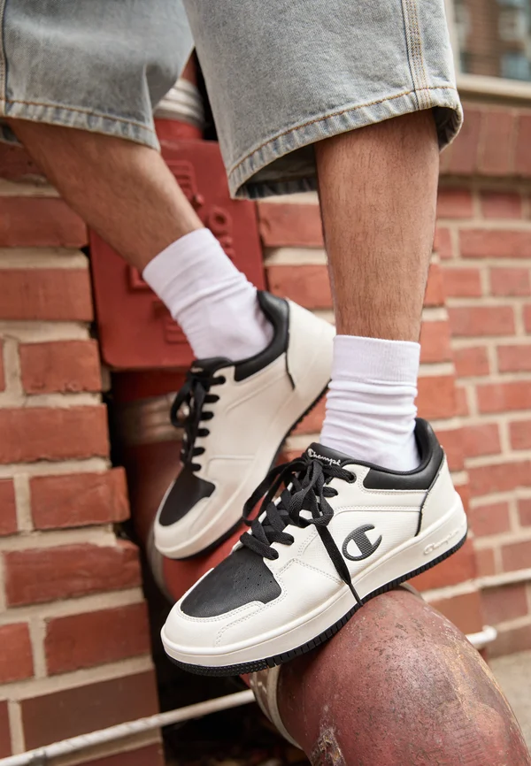 Basketballschuh - offwhite/new black