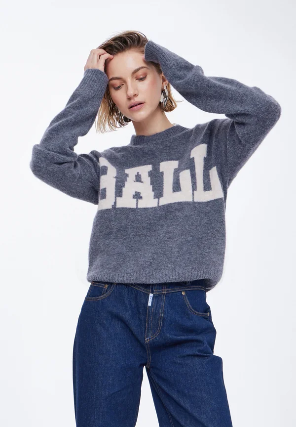 BASTACY PULLOVER - Strickpullover - moonlight blue