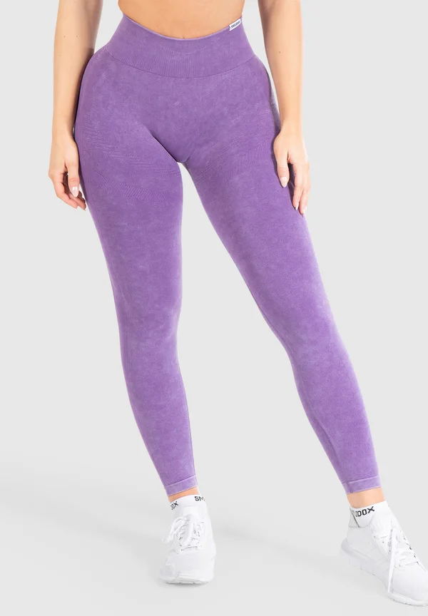BATIK PUSH SCRUNCH  HIGH WAIST SPORT FITNESS - Tights - lila