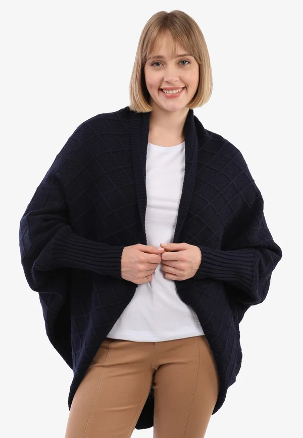 BATWING - Strickjacke - dark blue