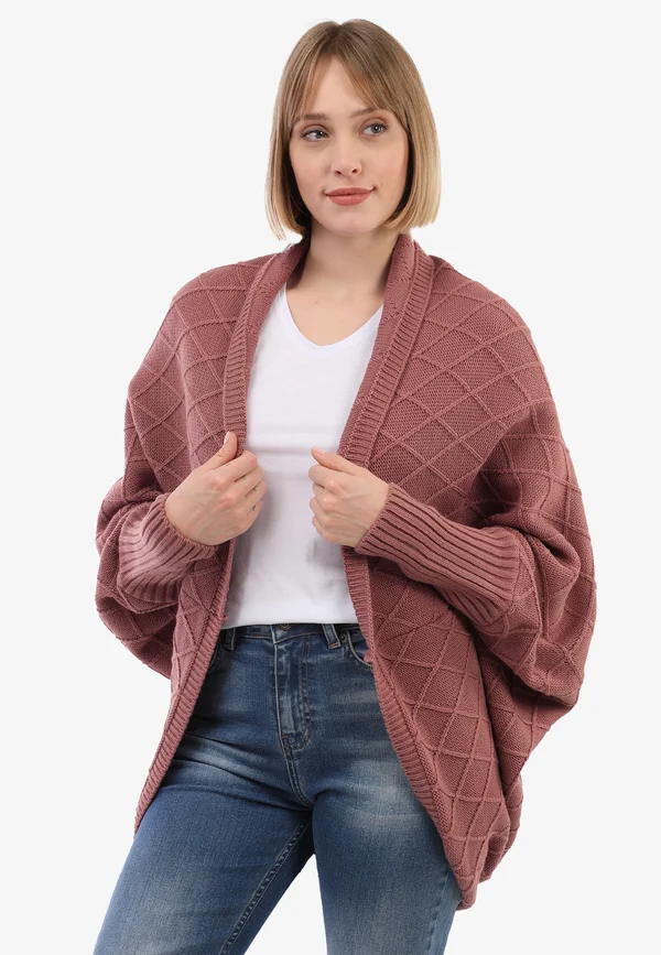 BATWING - Strickjacke - salmon