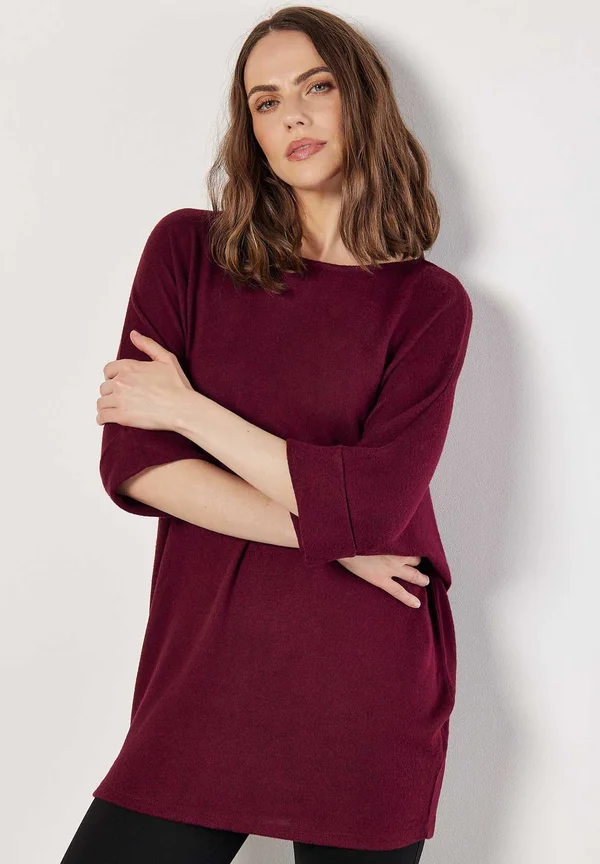 BATWING  - Strickpullover - burgandy