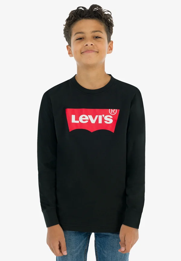BATWING TEE - Langarmshirt - black