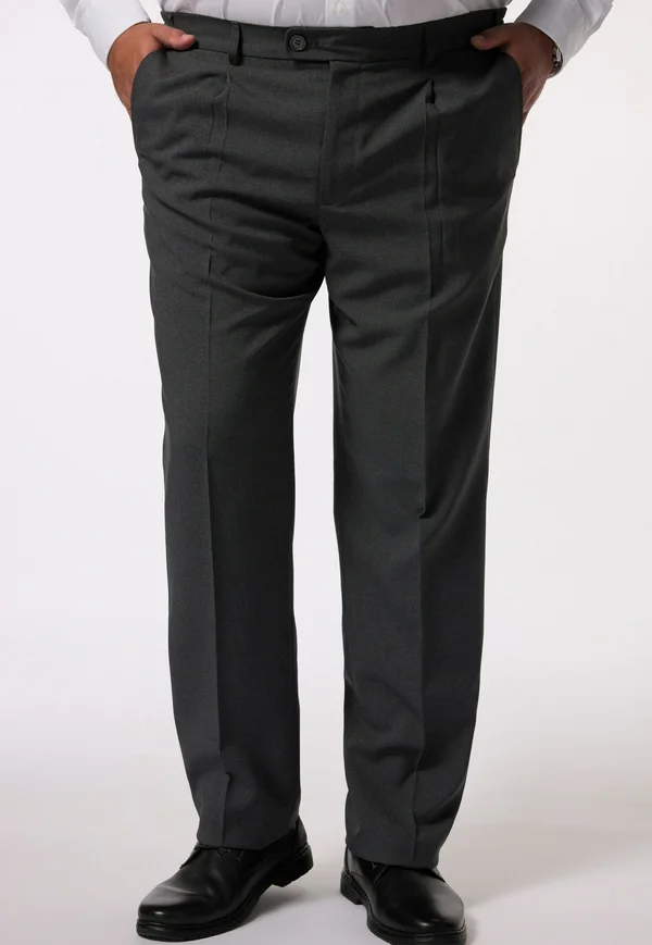 BAUCHFIT  BAUKASTEN - Anzughose - gray