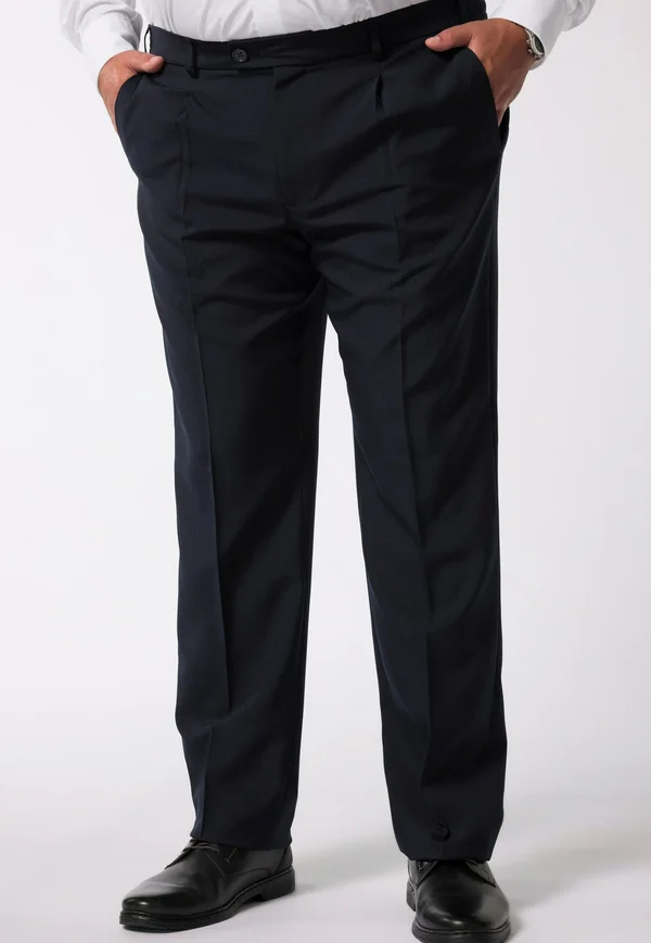 BAUCHFIT  BAUKASTEN - Anzughose - navy blue