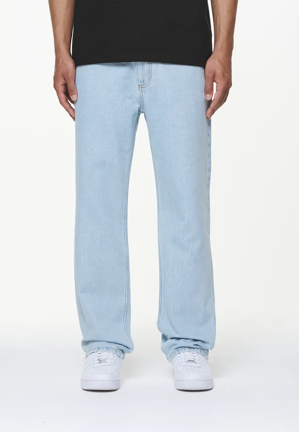 BAURES STRAIGHT - Jeans Straight Leg - washed cold blue