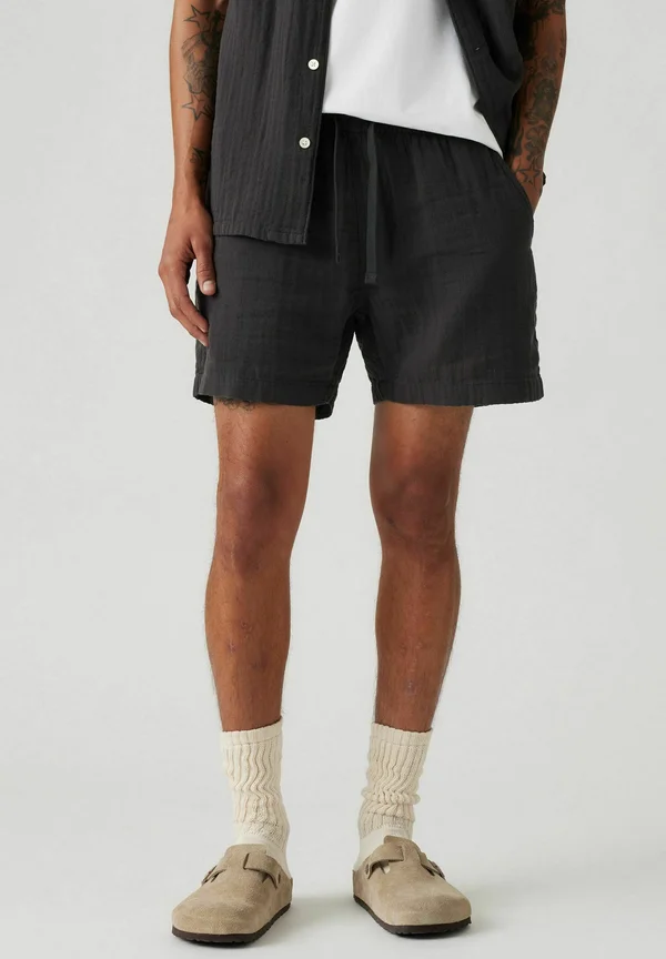 BAY  - Shorts - indy mid wash stripe