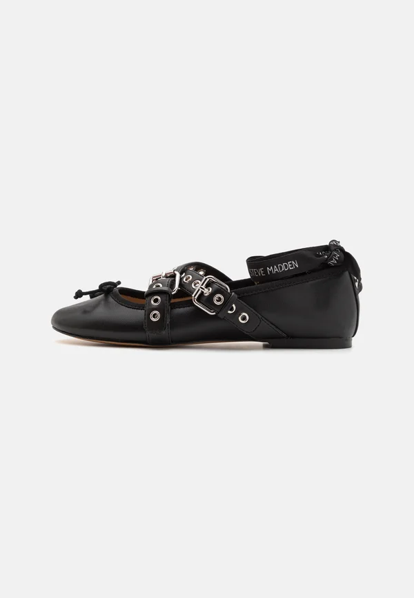 BAYLEN - Riemchenballerina - black