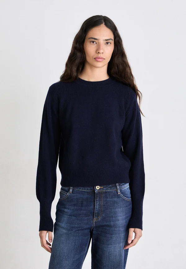 BAYSILTE - Strickpullover - navy