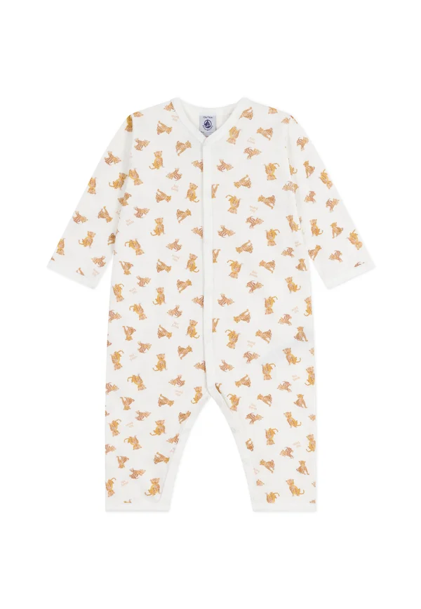 BÉBÉ DORS BIEN SANS PIEDS COTE UNISEX - Pyjama - marshmallow/cajou