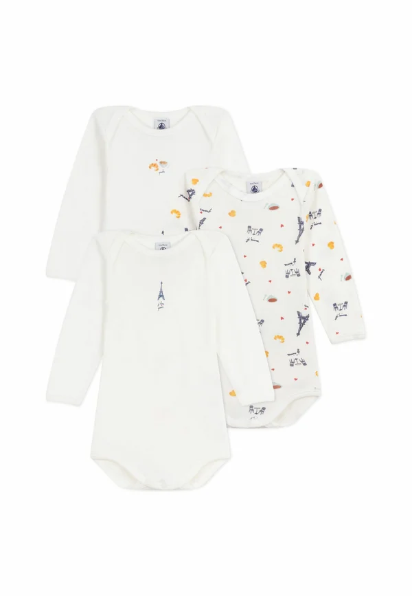 BÉBÉ PARIS 3 PACK UNISEX - Body - multi-coloured