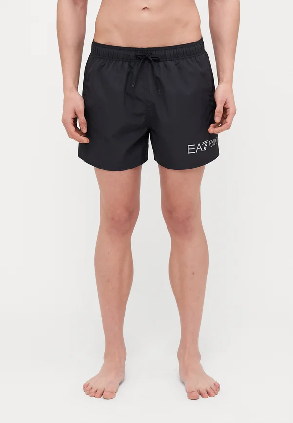 BEACHWEAR - Badeshorts - black/silver