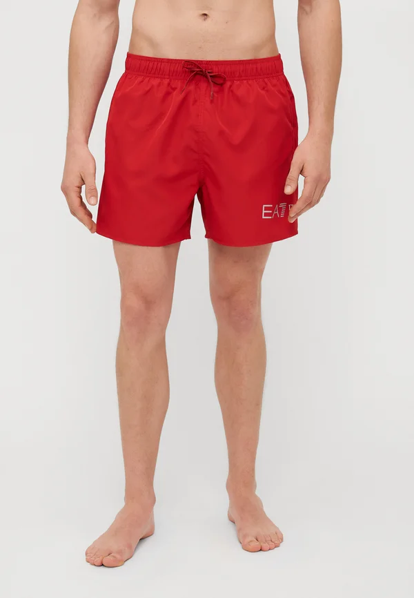 BEACHWEAR - Badeshorts - equestrian red/silver