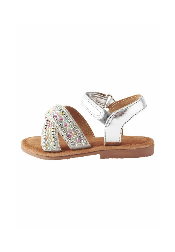 BEADED - REGULAR FIT - Lauflernschuh - silver