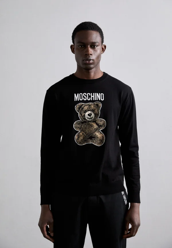 BEAR - Strickpullover - multi black