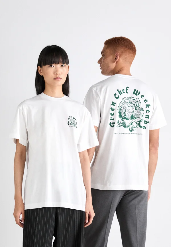 BEAT CHEF UNISEX - T-Shirt print - white
