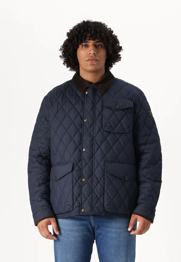 BEATON QUILTED JACKET - Übergangsjacke - college navy