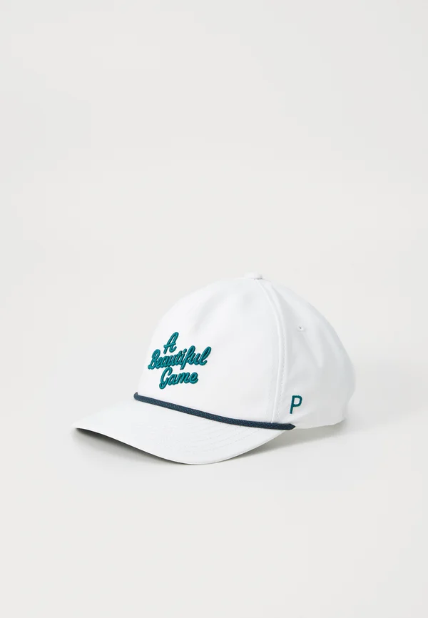 BEAUTIFUL GAME CAP - Cap - white glow/deep navy
