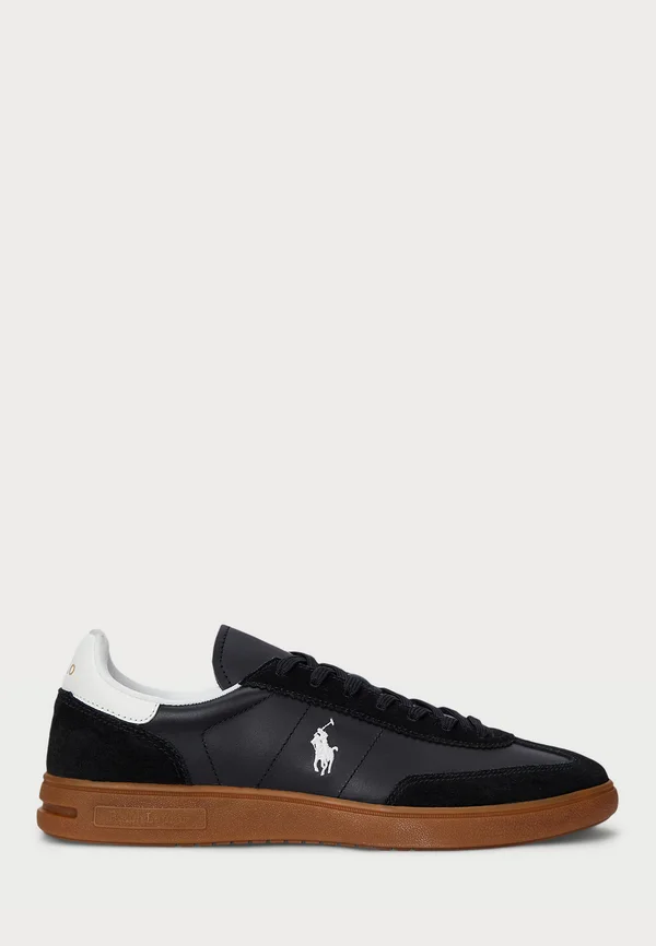BEDFORD LEATHER SUEDE SNEAKER UNISEX - Sneaker low - black/white