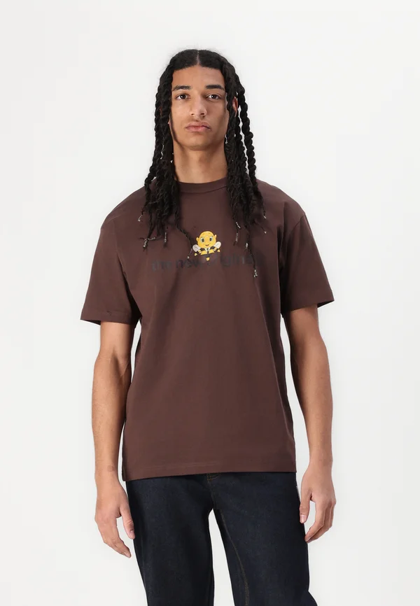 BEE CLIP ART - T-Shirt print - potting soil