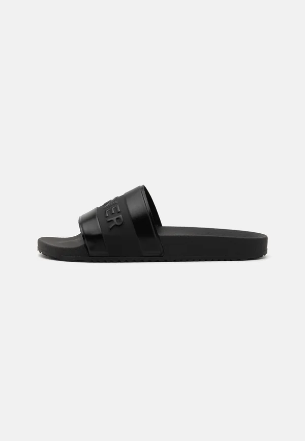 BELIZE - Pantolette flach - black