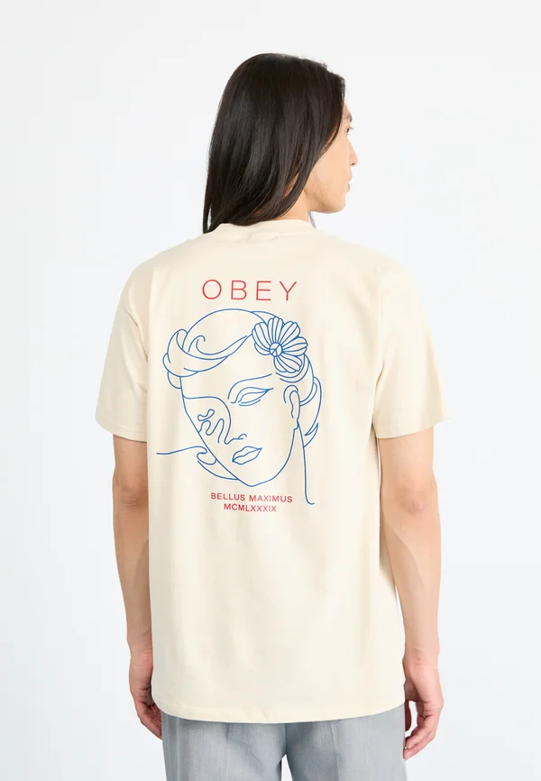 BELLA MAXIMUS - T-Shirt print - cream
