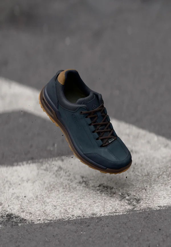 BELLAGIO GTX LO - Hikingschuh - navy/braun