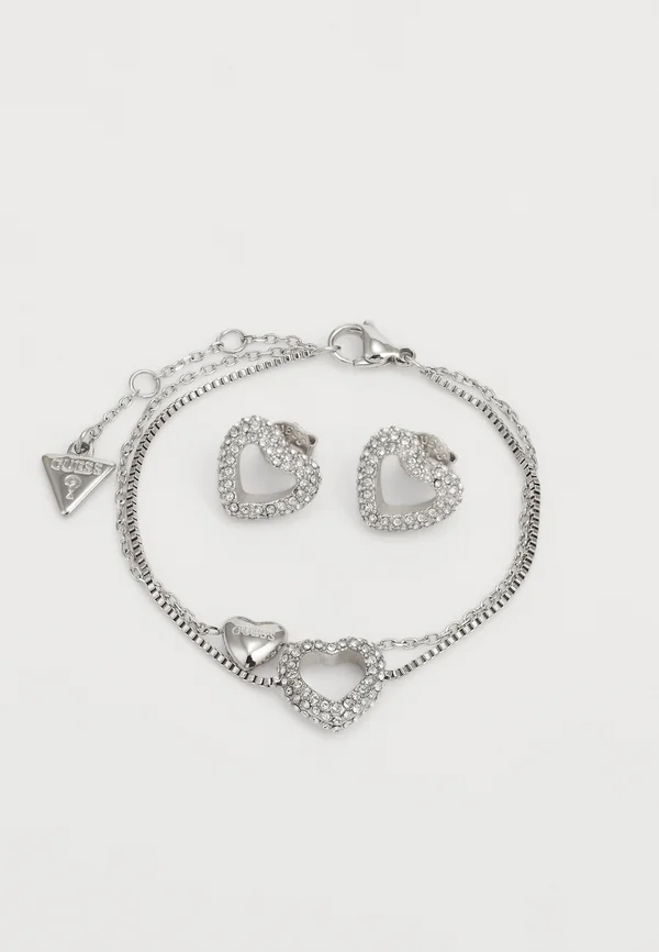 BELOVED SET - Armband - silver-coloured