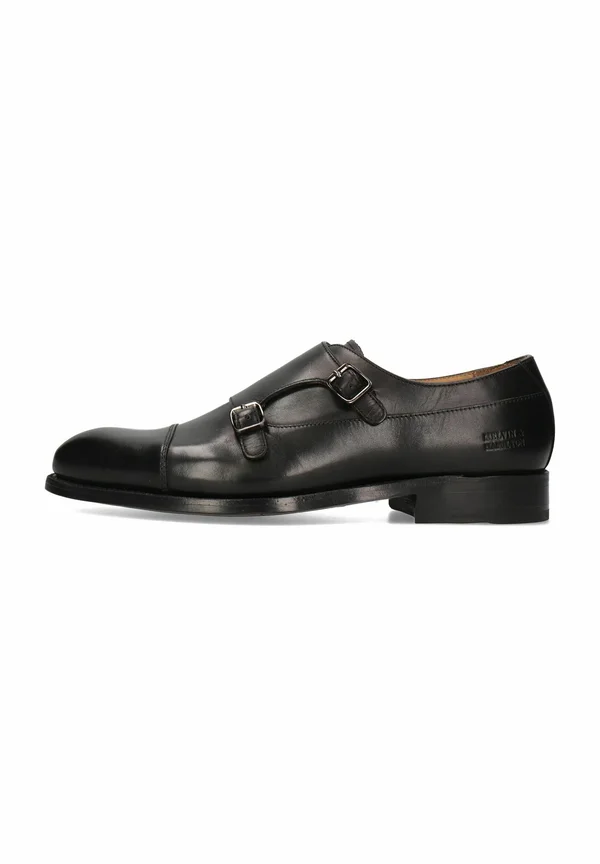 BENET FRENCH CALF WOOD - Slipper - black
