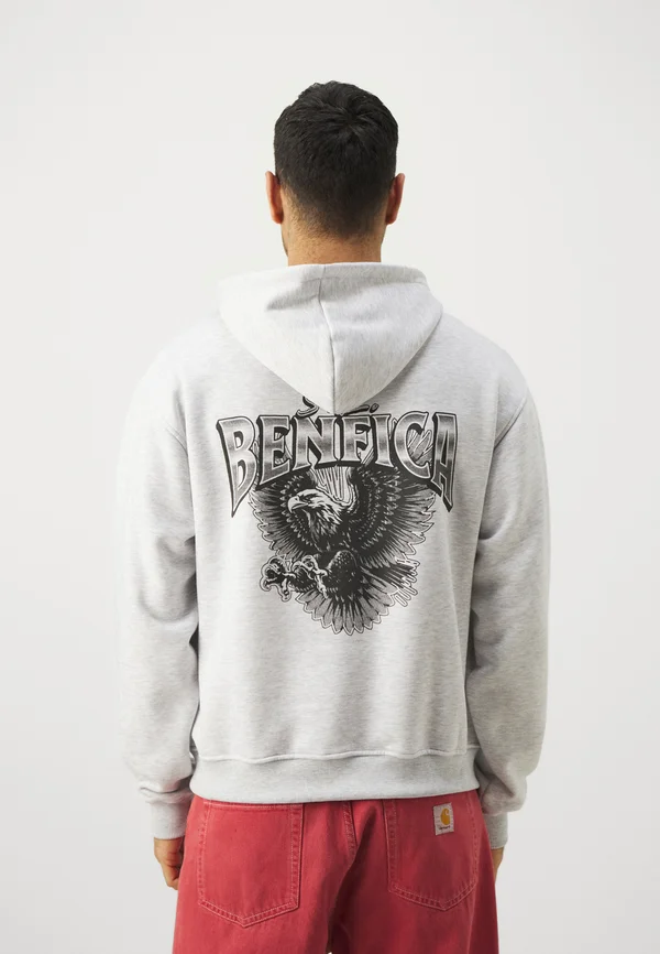 BENFICA ESTADIO HOOD - Vereinsmannschaften - grey melange
