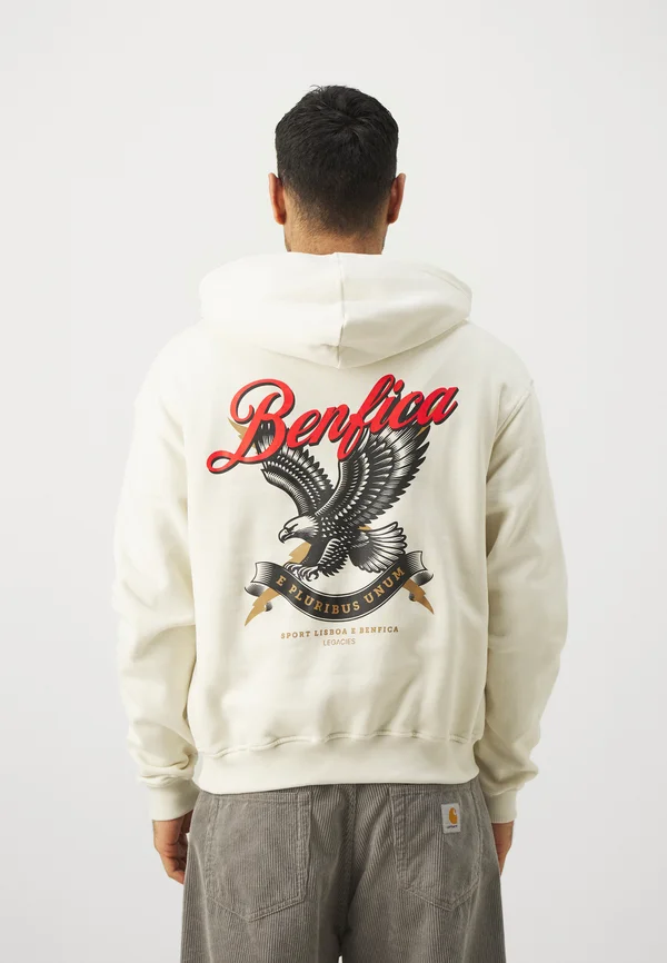 BENFICA ROCK HOOD - Vereinsmannschaften - off white