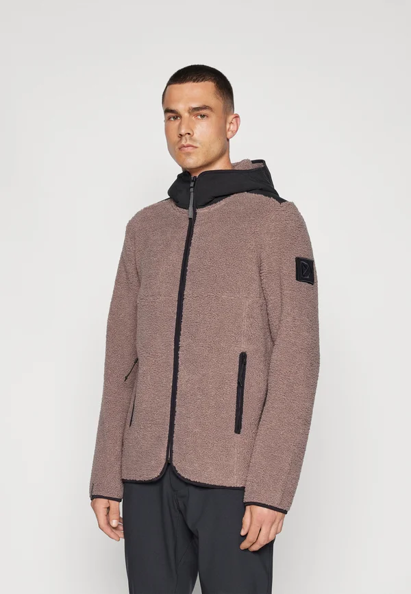 BENNO USX FULLZIP - Fleecejacke - bark