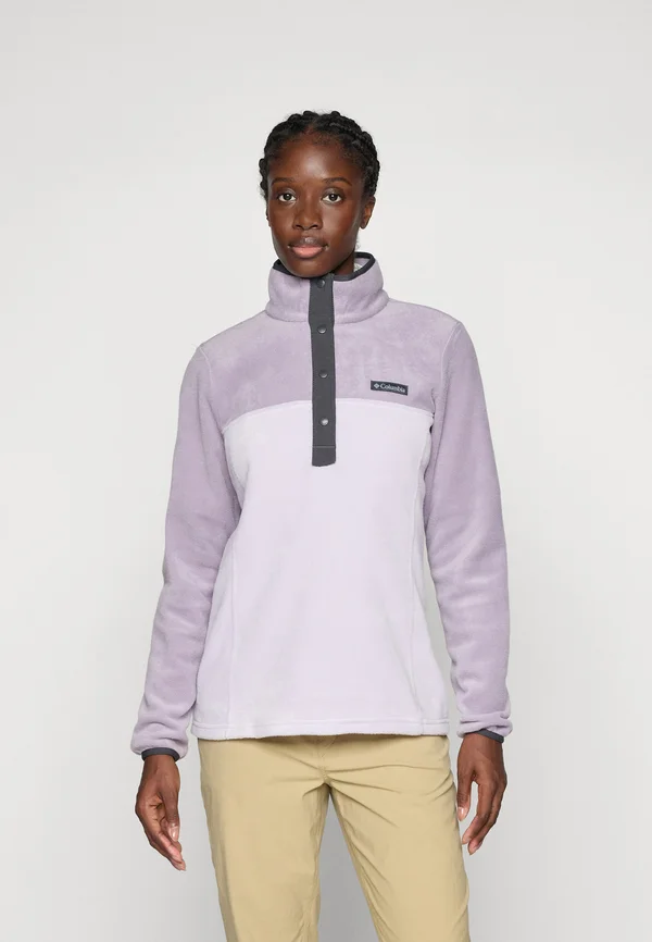 BENTON SPRINGS™ 1/2 SNAP - Fleecepullover - lavender pearl/shale purple/shark