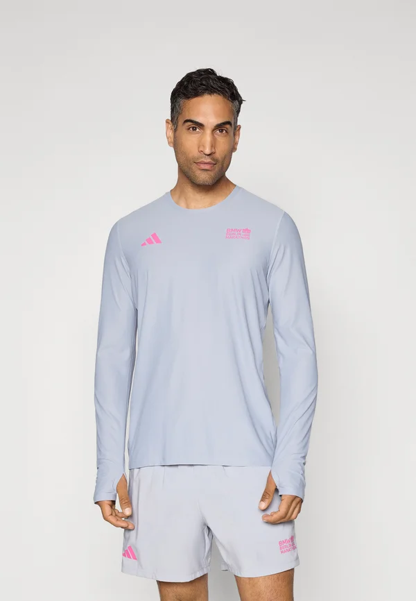 BER25 OTR LS TEE - Langarmshirt - halo silver-coloured