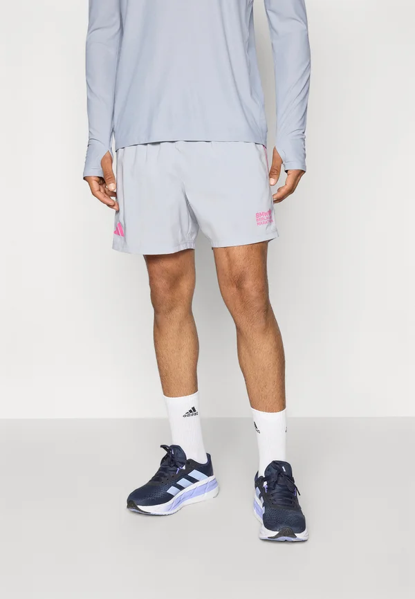 BER25 SHORT - Kurze Sporthose - halo silver-coloured