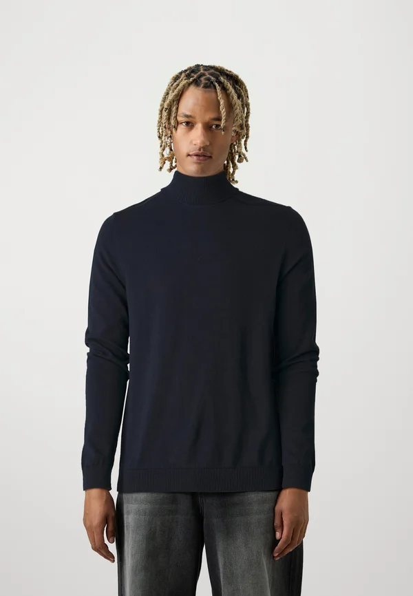 BERG ROLL NECK B NOOS - Strickpullover - navy blazer