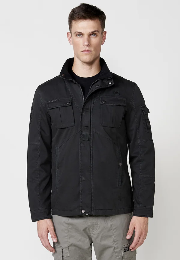 Übergangsjacke - black