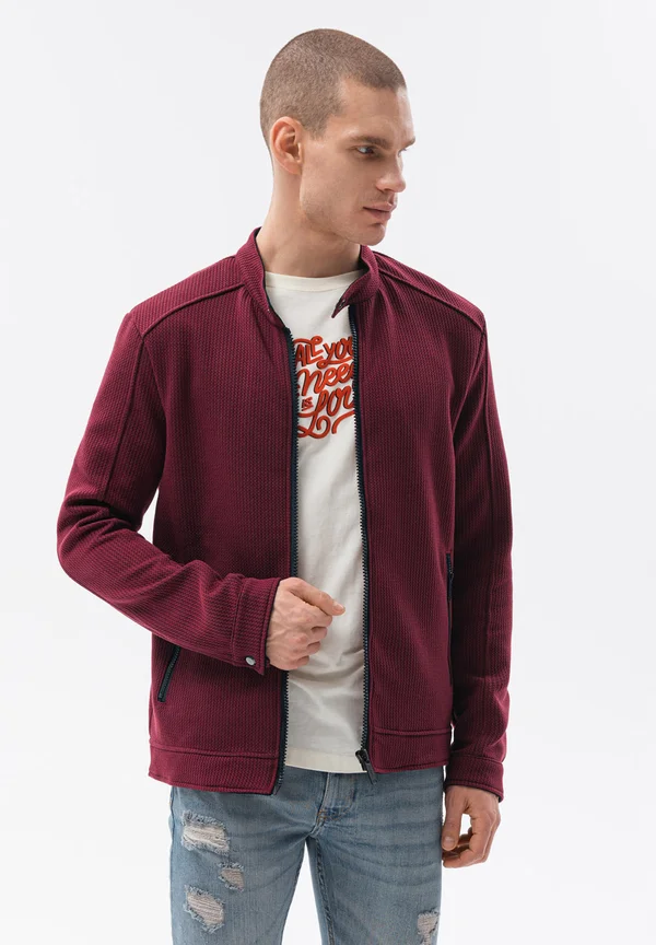 Übergangsjacke - burgundy