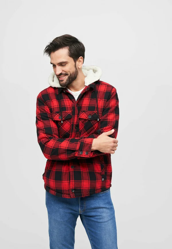 Übergangsjacke - red black white
