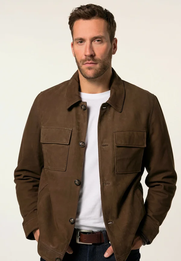 Übergangsjacke - tobacco brown
