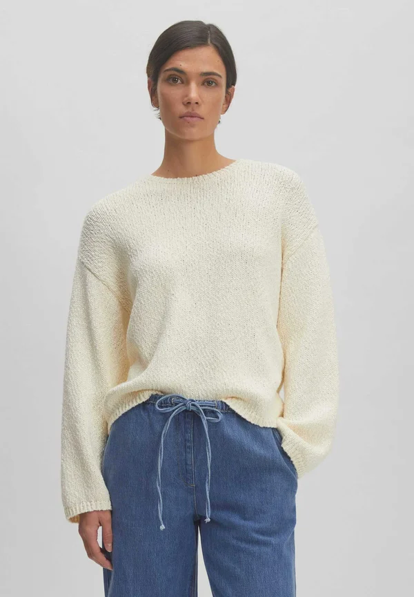 BERIT - Strickpullover - beige