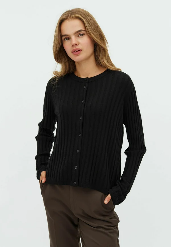 BERKLEY-M - Strickjacke - black