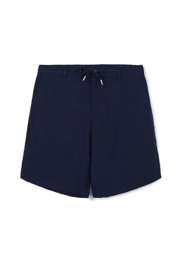 BERMUDA CENTRALE  - Shorts - blu navy