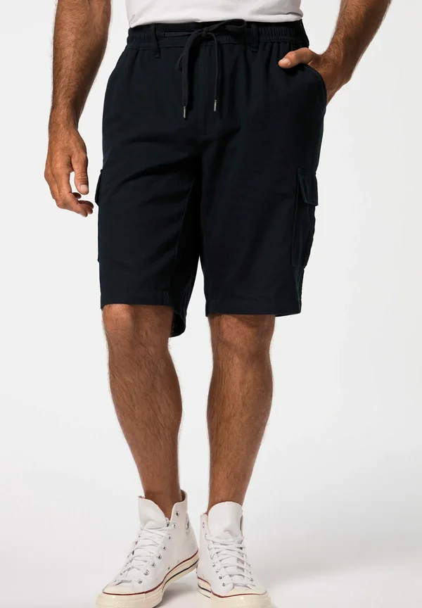 BERMUDA ELASTIKBUND - Shorts - dark blue