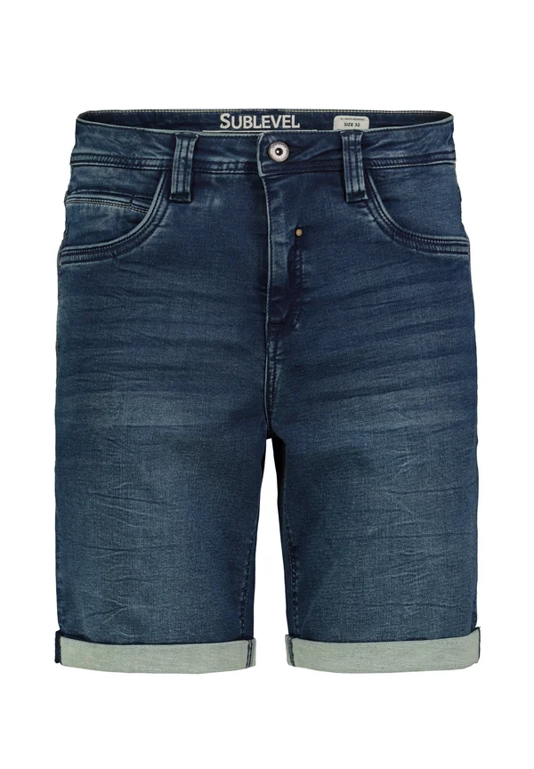 BERMUDA  - Jeans Shorts - blue