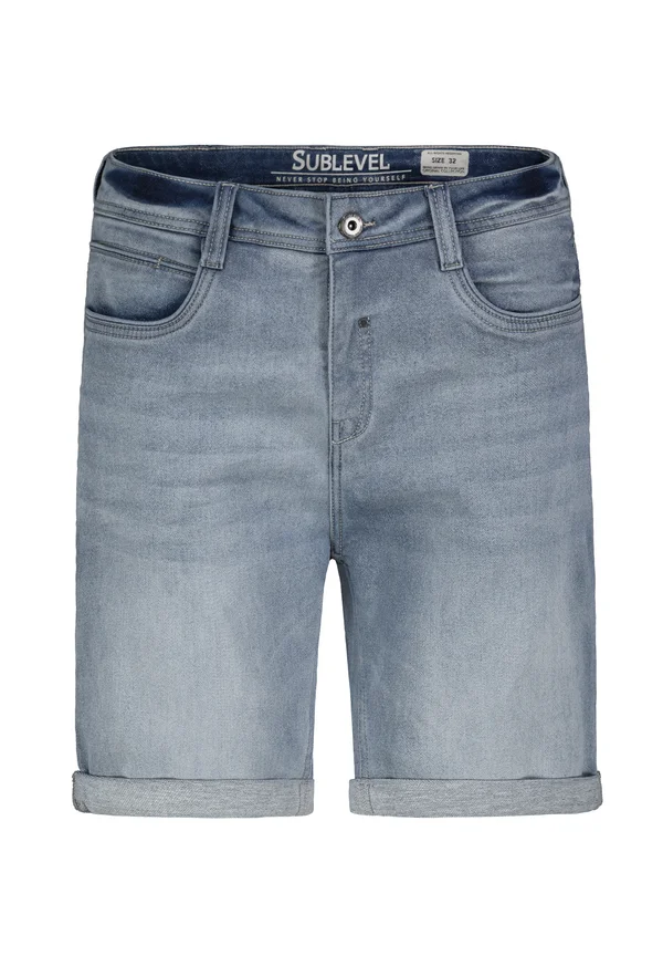BERMUDA  - Jeans Shorts - lightblue