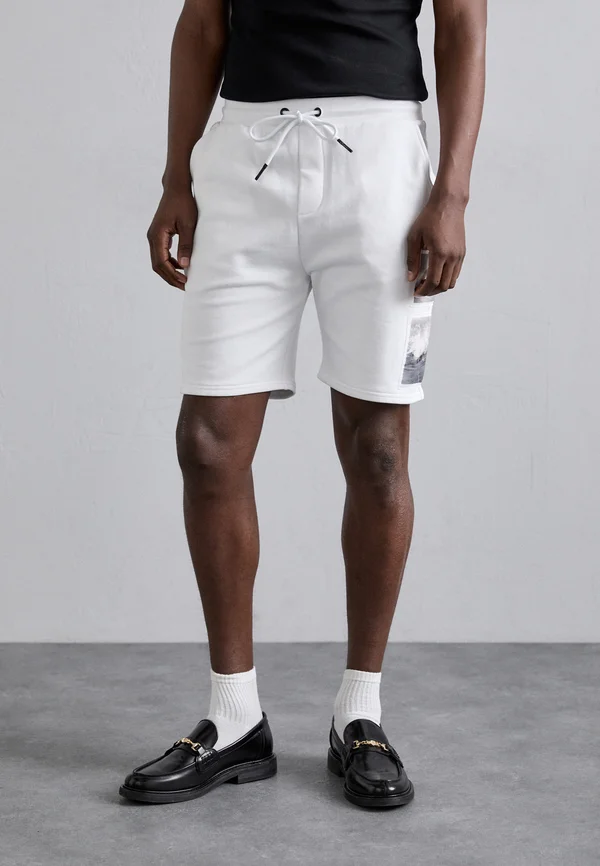 BERMUDA - Jogginghose - bianco ottico