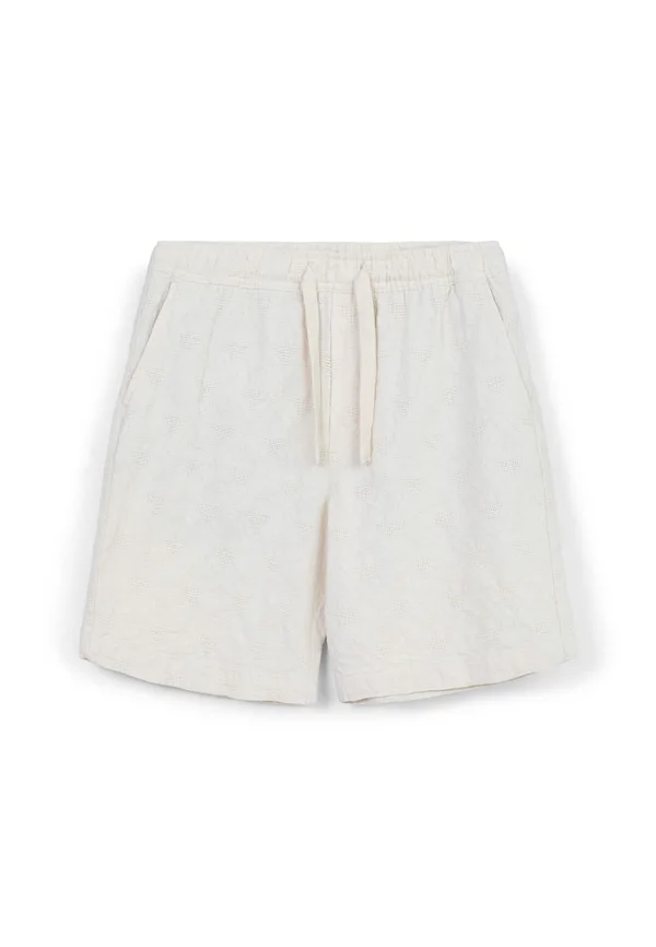 BERMUDA ROMBO - Shorts - var sabbia