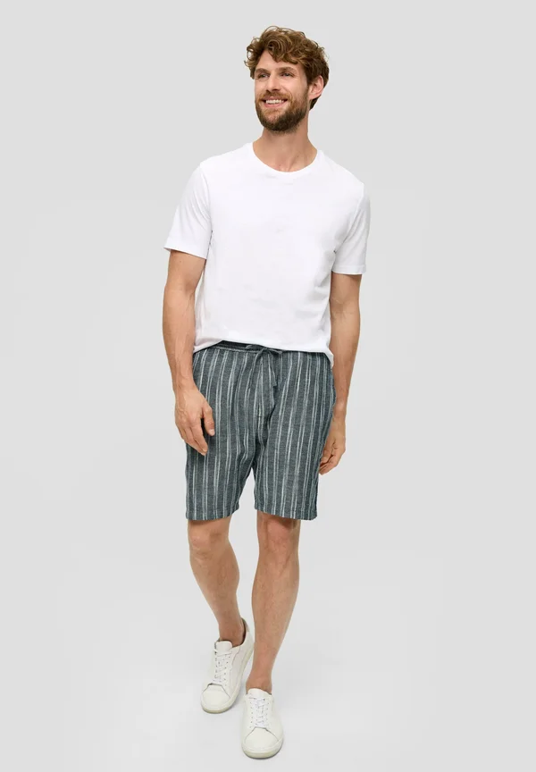 BERMUDA - Shorts - navy
