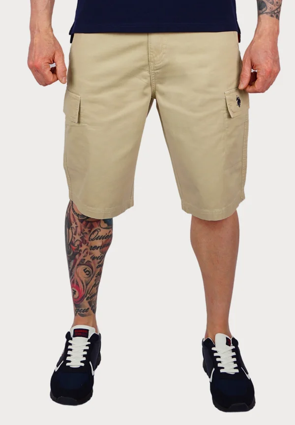 BERMUDE - Shorts - beige